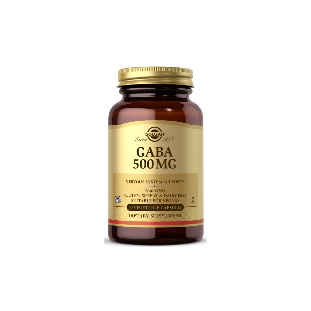 GABA 500 mg 50 pflanzliche Kapseln Solgar